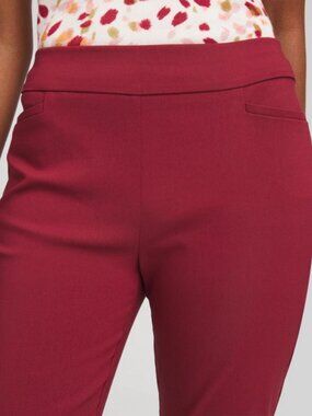 Chico's Brigitte Button Leg Pull On 5 Button leg Pants size 0.5